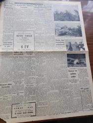 Vatan Gazetesi - 14 Eylül 1950 - Basın Mesleğinde Müşterek Bir Dünya Cephesine Doğru Yazan Ahmet Emin Yalman Köşe Yazısı - Marshall Savunma Bakanı Tayin Edildi - Manevraların Dördüncü Günü De Başarılı Oldu - Milli Eğitim Bakanı Tevfik İleri'nin Tebliği - Üç Büyükler Batı Almanya'yı Konuştular - Galatasaray İngiliz Sunderland Karşısında 3 1 Mağlup Oldu - Solcuların Muhakemesi - Hür Markopaşa Sahibi Raci Hakkı Dinçer Ağır Cezaya Verildi - Bir Zabıta Vakasının İçyüzü Yazan J. J. Gauthier Yazı Dizisi - Geçmişte Bugün İstanbul Kerbelaya Döndü Yazan Feridun Fazıl Tülbentçi Yazı Dizisi - Nutkun Manası Ve Bir Noksanı - Yazar Nurettin Safa Coşkun Aleyhine Dava Açıldı -  Amerika'nın Sesi Radyosuna 97 Milyon Dolar Verildi - Susuz Ve Işıksız Şehir İstanbul - Dün Geceki Boks Karşılaşmaları Elektrik Takımı Yunanlılara 2 1 Galip Geldi -  Kanuni Sultan Süleyman Yazan Feridun Fazıl Tülbentçi Yazı Dizisi - Varta Akü - Hasan Limon Çiçekleri Kolonyası - İstanbul Ankara Radyosu Programı - Bulmaca