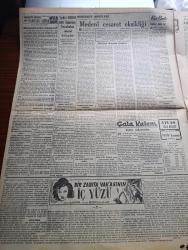 Vatan Gazetesi - 17 Eylül 1950 - Yanlış Karara Kızıp Gücenmemek Lazım Yazan Ahmet Emin Yalman Köşe Yazısı - Fuat Köprülü Fransız Ve İngiliz Büyükelçileriyle Konuştu - Atlantik Paktı - CHP Genel Başkanı İsmet İnönü Daimi Benim İçindeymiş - Bernard Shaw İyileşiyor -  Faruk Gerede Dün Öldü - Amerikan Kuvvetleri Dün Seul'a Girdiler - Bir Zabıta Vakasının İçyüzü Yazan J. J. Gauthier Yazı Dizisi - Medeni Cesaret Eksikliği Yazan Behçet Kemal Çağlar - Geçmişte Bugün Yazan Feridun Fazıl Tülbentçi Yazı Dizisi - Bu Kış Göreceğimiz Filmlerden Aşk Melikesi - Sinema Hileleri Yazan Vehbi Belgil - Dünya Karikatürleri - Kanuni Sultan Süleyman Yazan Feridun Fazıl Tülbentçi Yazı Dizisi - Tiyatro Perdeleri Açılırken Yazan Cavit Yamaç - Kore'deki Harp Nasıl İnkişaf Edecek Yazan General Carl Spaatz - Uyuz Ve Deri Hastalıkları İçin Parazitan - İran'da Kürt İsyanının İçyüzü - İstanbul Ankara Radyosu Programı - Bulmaca