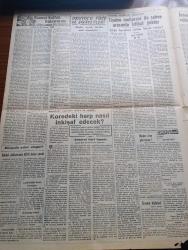 Vatan Gazetesi - 17 Eylül 1950 - Yanlış Karara Kızıp Gücenmemek Lazım Yazan Ahmet Emin Yalman Köşe Yazısı - Fuat Köprülü Fransız Ve İngiliz Büyükelçileriyle Konuştu - Atlantik Paktı - CHP Genel Başkanı İsmet İnönü Daimi Benim İçindeymiş - Bernard Shaw İyileşiyor -  Faruk Gerede Dün Öldü - Amerikan Kuvvetleri Dün Seul'a Girdiler - Bir Zabıta Vakasının İçyüzü Yazan J. J. Gauthier Yazı Dizisi - Medeni Cesaret Eksikliği Yazan Behçet Kemal Çağlar - Geçmişte Bugün Yazan Feridun Fazıl Tülbentçi Yazı Dizisi - Bu Kış Göreceğimiz Filmlerden Aşk Melikesi - Sinema Hileleri Yazan Vehbi Belgil - Dünya Karikatürleri - Kanuni Sultan Süleyman Yazan Feridun Fazıl Tülbentçi Yazı Dizisi - Tiyatro Perdeleri Açılırken Yazan Cavit Yamaç - Kore'deki Harp Nasıl İnkişaf Edecek Yazan General Carl Spaatz - Uyuz Ve Deri Hastalıkları İçin Parazitan - İran'da Kürt İsyanının İçyüzü - İstanbul Ankara Radyosu Programı - Bulmaca