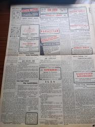 Vatan Gazetesi - 17 Eylül 1950 - Yanlış Karara Kızıp Gücenmemek Lazım Yazan Ahmet Emin Yalman Köşe Yazısı - Fuat Köprülü Fransız Ve İngiliz Büyükelçileriyle Konuştu - Atlantik Paktı - CHP Genel Başkanı İsmet İnönü Daimi Benim İçindeymiş - Bernard Shaw İyileşiyor -  Faruk Gerede Dün Öldü - Amerikan Kuvvetleri Dün Seul'a Girdiler - Bir Zabıta Vakasının İçyüzü Yazan J. J. Gauthier Yazı Dizisi - Medeni Cesaret Eksikliği Yazan Behçet Kemal Çağlar - Geçmişte Bugün Yazan Feridun Fazıl Tülbentçi Yazı Dizisi - Bu Kış Göreceğimiz Filmlerden Aşk Melikesi - Sinema Hileleri Yazan Vehbi Belgil - Dünya Karikatürleri - Kanuni Sultan Süleyman Yazan Feridun Fazıl Tülbentçi Yazı Dizisi - Tiyatro Perdeleri Açılırken Yazan Cavit Yamaç - Kore'deki Harp Nasıl İnkişaf Edecek Yazan General Carl Spaatz - Uyuz Ve Deri Hastalıkları İçin Parazitan - İran'da Kürt İsyanının İçyüzü - İstanbul Ankara Radyosu Programı - Bulmaca
