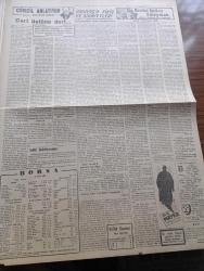 Vatan Gazetesi - 17 Ekim 1950 - Bizim İçin Meydan Açıktır Yazan Ahmet Emin Yalman Köşe Yazısı - Kızıl Bulgar Hükümetinin Her İsnadına Deliller Ve Vesikalarla Mukabele Ediliyor - Türk Askeri Birliği - Teknik Üniversite Merasimle Açıldı - İlk Dersi Profesör Salih Murat Uzdilek Verdi - Milli Tıp Kongresi İlk Toplantıda Gerek Mevzuu Ele Alındı - İstanbul Seçimi Demokrat Parti Adayları Kazandılar - Batı Avrupa'nın Harp Kudreti - Geçmişte Bugün Kosova Sahrasında Üç Gün Yazan Feridun Fazıl Tülbentçi Yazı Dizisi - Bir Zabıta Vakasının İçyüzü Yazan J.J. Gauthier Yazı Dizisi - Birleşik Amerika'nın İktisadi Kudreti Yazan Melih Günel - Resimlerle Hadiseler - İsrail'de Fevkalade Hal - Resimlerle Hadiseler - Çörçil Anlatıyor Yazan Winston Churchill Yazı Dizisi - Kanuni Sultan Süleyman Yazan Feridun Fazıl Tülbentçi Yazı Dizisi - Vefa Bozası Çıktı - İstanbul Ankara Radyosu Programı - Dodge Kamyon -  Femina Kadın Şapka ve Terzi Evi