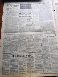 Ankara Gazetesi - 10 Şubat 1950 - Seçim Tasarısı Konuşmaları - Celal Bayar'ın Şemsettin Günaltay'ı Ziyareti Ve Geçici Komisyon Başkanı Doktor Behçet Uz'la Yaptığı Konuşma - Cumhuriyet Halk Partisi Divanı Toplantısı - Demokrat Parti Köylerde Baskı Yapıyor - Basın Yayın Turizm Genel Müdürü Ahmet Şükrü Esmer'in Radyo Konuşması - Profesörlerimizi Avrupa Üniversiteleri Davet Etti - İdil Biret'in Bir Konseri - Az Gelirliler İçin Yeni Bir Lokanta - Şehir Sinemaları Ve Ücret Meselesi - Ankara'ya Gelecek İtalyan Boksörleri - Sahne Sanatkarlarımız Soprano Meserret Yazan Kemal İldeniz - Ankara'nın Edebi Romanı Bu Kadından Kaçınız Yazan Fethi Gül - Monblan Zirvesine Çıkan İlk Kadın Matmazel Anjervil - 70 Paket Kaçak Sigara Yakalandı - Küçük Hikaye Bir Norman Şakası Maupassant'dan Çeviren Turgut Tülümen - Bu Haftaki Kayak Çalışmaları - Emekli Subaylar Balosu Ankara Palas Salonlarında - Bulmaca - Ankara İstanbul Radyosu Programı - Devlet Tiyatrosu