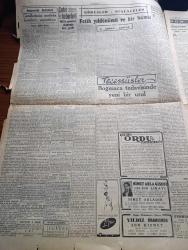 Cumhuriyet Gazetesi - 26 Nisan 1950 - Listeler Yazan Nadir Nadi Köşe Yazısı - Partilerin Radyolardan Faydalanacakları Saatler - Basın Yayın Genel Müdürlüğünde Dün Kura Çekilerek Propaganda Saatleri Tesbit Edildi - Mareşal Fevzi Çakmak'ın Vefatından Sonra Radyoevi Önünde Tahrikat Yapanların Duruşması Başladı - Attlee Kabinesi İçin Tehlikeli Bir Gün - Arap Aleminde Gerginlik - İngiltere'nin Ortaşark Kara Kuvvetleri Komutanı Sir John T. Crocker Geldi - Milli Oyunlar Ekibimiz Dün Geldi - Nazım Hikmet Hastaneye Yatırılacak - Fetih Yıldönümü Ve Bir Hamiş Yazan A. Adnan Adıvar Köşe Yazısı - Boğmaca Tedavisinde Yeni Bir Usul - İtalya'da Komünistleri Yedikleri Darbe Yazan Ömer Rıza Doğrul - Kısmet Nakleden Hatice Vildan Yazı Dizisi - Rıza Şah Pehlevinin Cenaze Merasimi - Üç Silahşörler Yazan Alexandre Dumas Çizgi Roman - Lüküs Hayat Filmi Bugünden İtibaren Azak Ve Turan Sinemalarında - Gripin - Derman Ağrı Kesici - Parker 51 Dolma Kalem - İstanbul Ankara Radyosu Programı - Bulmaca