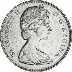 Kanada-5 Cent-1977-Nikel Kaplama-ÇÇT