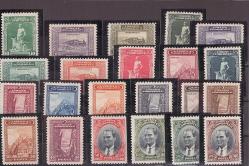 1930 Londra Baskısı Posta Pulları (Cümhuriyeti) Şarniyerli Tam Seri Pul