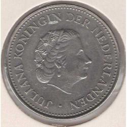 Hollanda Antilleri-1 Gulden-1971-Kraliçe JULİANA-Nikel-ÇÇT