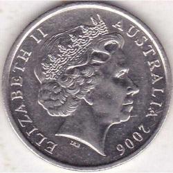 Avustralya-10 Cent-2006-ll.Elizabeth-Bakır/Nikel-ÇT