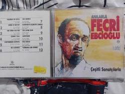 FECRİ EBCİOĞLU ÇEŞİTLİ Anılar SANATÇILARLA 90LAR NADİR CD ajda pekkan