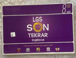 TONGUÇ YAYINLARI LGS SON TEKRAR İNGİLİZCE 8. SINIF