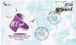 2014 Türk Sinemasının 100. Yılı FDC/İlk Gün Zarfı