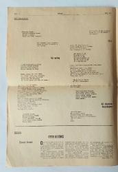 DÖNEM Aylık Edebiyat Dergisi, Mayıs 1964 Sayı: 8