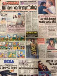 SABAH MELODİ GAZETESİ VE SABAH TELERAMA GAZETESİ KADINLARA ÖZEL - 25 Ağustos 1994 -Karikatürler-Walt Disney/Boncuk-Mort Walker-Dick Browne/Bizim Aile-Tom Armstrong/Marvin-Graham Allen-John Dodd/Kral Kedi-Süleyman Turan/Dön Artık-Astroloji-Bülent Kısa-Klinik-Meltem Pusat-Telerama Programı-Sabah Filmleri-Öğlen Filmleri-Akşam Filmleri-Erdoğan Sevgin-Seden Gürel-Tarkan-Yıldız Tilbe-Ali Öztürk-Perran Kutman-Gönül Yazar-Yeşim Salkım-Savaş Ay-Nilay Gelinlik-Beyrut Cehennemi-Sinem Kayhan-Murat Batıkan-Coşkun Aral-Süleyman Demirel-Nurseli İdiz-Sega-Emrah-Sarda Bisiklet-Alo Amiga-Onur Urhan-Nesrin Balkıs-Ali Saydam-Canan Taşkın-Levent Tülek-Adnan Şenses kopyası-Ali Öztürk-Kayıp Aranıyor-Zübük-kartal Tibet-Keman Sunal-Nevra Serezli-Bülent Kayabaş-Osman Alyanak-Metin Serezli-Felekten Bir gece-Sosyete polisi-Acel Foley-Dünyamı Yıkmasaydın-Mustafa Topaloğlu-Cüneyt Arkın-Zafer-Jenny Seagrove