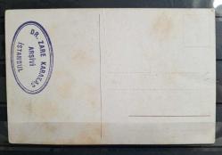 PC.1012 YARALI ASKER VE HEMŞİRE TEMALI HİLAL-İ AHMER CEMİYETİ OSMANLI DÖNEMİ POSTA KARTI