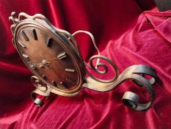 MASA SAATİ ''JAKOB PALMTAG'' ELEKTRİKLİ ÇALIŞAN MASA SAATİ 1950 Lİ YILLAR TAMAMEN BAKIR 166