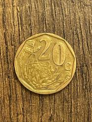 GÜNEY AFRİKA 2008 YILI 20 CENT