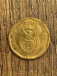 GÜNEY AFRİKA 2008 YILI 10 CENT