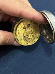 El yapımı İngiliz j. Bentley london cep saati