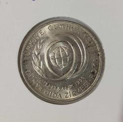1996 Fao Dünya Gıda Zirvesi 50000 Lira Çill..