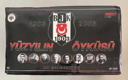 LOT.17 » 1903-2003 Beşiktaş Tarihi Yüzyılın Öyküsü Belgeseli 20 Vcd Set Seri Tam Takım Kutusunda Vcd (Orijinal Dönem Baskı Cd)