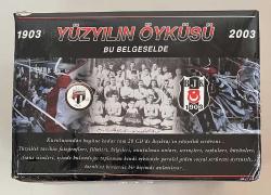 1903-2003 Beşiktaş Tarihi Yüzyılın Öyküsü Belgeseli 20 Vcd Set Seri Tam Takım Kutusunda Vcd (Orijinal Dönem Baskı Cd)