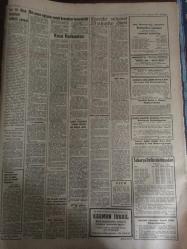 YENİ SABAH GAZETESİ 5 ŞUBAT 1963 YIL :25 SAYI :8587--Kaza kurbanları bugün defnediliyor --AP ye göre : Çarık ,sapan ve kağnı  devri geri geliyor --Bir anne oğlunu yanık kravattan tanıyabildi --Kars da suhunet  -29 a kadar düştü ---İşsiz koca çalışan  kapı komşunun karısıyla kaçtı ---11 Yankesici kadın 5000 lira ziyan etti---Hayat seviyesi : Siyavuşgil --İftar topunu geç attı diye öldürüldü --İtalyanlar B Kadro ile Geliyorlar --Davis Kupasındaki Rakibimiz : İsrail ---Beşiktaş bu hafta Ankara deplasmanına çıkacak --M.Paşa Stadına Bir Revir Kuruluyor --Fenerbahçe ,stad için proje hazırlıyor ---CHP Mallarını kurtarmağa  çalışıyor --Kopan Boğaz Hattı Bugün Gerileyecek ---Dün akşama kadar 82 cesetten 75 inin hüviyeti tespit edilebildi --