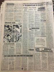 YENİ SABAH GAZETESİ 29 OCAK 1964 YIL :26 SAYI :8938--Konferans dan çekildik --Yeni Zirai Vergiler 1963 Senesine de Tatbik Edilecek --Grivas ile Makarios hemfikir --Aydemir ve arkadaşlarının ölüm cezası tasdik edildi --Yunan ordusu hazır ol emri aldı ---Danimarka da bulunan Aydın şilepinde isyan çıktı --Denktaş Ada da coğrafi ayırma lüzum var dedi ---Plan da Plan : Siyavuşgil --Amerika Yardım Teşkilatı ( AID ) 33 Lokomotifin Kredi Süresini Uzattı ---L.Sayar ve M.Tema Avrupa ya gidiyor --Çalıkuşu yakında filme alınacak --Kış Olimpiyadı Bugün Başlıyor ---Arıcan MTK yı elemek güç dedi ---Ozarı nın ümidi yedek oyuncular --Usuuğlu ,B.Spor u hafif bir rakip kabul ediyor ---Galatasaray ,Yunanlı Bir Futbolcu Denedi ---Adana da Bir Spor  Kitaplığı Açıldı --Talat ve Uğur  iki güne kadar askere gidiyor ---Diyarbakır da çekilen TV filmi hadise yarattı --