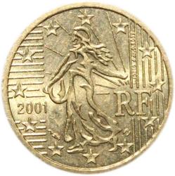 FRANSA 10 EURO CENT F 2001