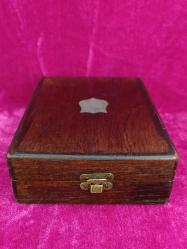 ANTİKA REMONTOIR EL YAPIMI AHŞAP SAAT KUTUSU