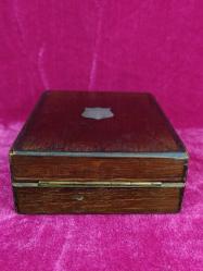 ANTİKA REMONTOIR EL YAPIMI AHŞAP SAAT KUTUSU