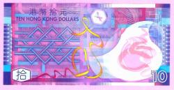 HONG KONG 10 DOLLARS 2014 P401 POLYMER UNC ÇİL