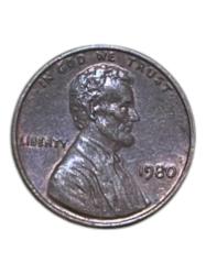 ONE CENT 1980