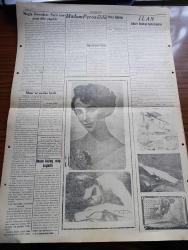 Haber Ekspres Gazetesi - 28 Temmuz 1952 - Güreşçi Hasan Bozbey Maçı Kaybetti - Muğla Demokrat Parti İl Kongresi Dün Yapıldı - Çalışma Bakanı Nuri Özsan Yapılan İşlere Dair İzahatta Bulundu - Ortaköy'de Atatürk'ün Büstüne Hakaretle Kırmaya Kalkan Biri Tutuldu - Eva Peron Öldü - Veliaht Ahmet Fuat Dün Gece Mısır Ve Sudan kralı İlan Edildi - Ses Müsabakamız - Kore'ye Gidecek Kafile Çarşambaya Ayrılıyor - Suçlu Kim Yazan Sadi Gümel - Bikini Mayo Yasak - Yirminci Asrın En İyi Tehlikeli Adamı Von Papen - Hikaye Bedri Dayı Yazan Osman Necdet Öndeş -  Mısır Hadiseleri İsraili Telaşlandırdı -