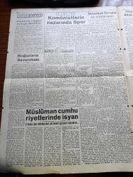 Son Haber Gazetesi - 16 Mayıs 1952 - Balıkesir Demokrat Parti İl Kongresinde Adnan Menderes'in İsmet İnönü'nün İddialarına Cevabı - Devlet Bakanı Samet Ağaoğlu Dün Ankara'ya Döndü - Trieste Meselesi - Atlantik Paktı Kuvvetleri Başkomutanı Amiral Carney Bugün Uçakla Ankara'ya Geldi - İzmir'in Değerli Valisi Muzaffer Tuğsal Dün Vefat Etti - Bugün Mithatpaşa Stadında Türk Yunan Milli Maçı - Akdeniz Komutanlığı İhtilafı Başbakan Winston Churchill İzahat Verdi - Endonezya Eski Başbakanı Muhammed Nasır'ın Basın Toplantısı - Ankara Adana Motorlu Tren Seferleri - Amerika'da Petrol Grevi - Kömür Fiyatlarına Zam Yapılmayacak - Komünistlerin Nazarında Spor - Boğazların Savunması - Müslüman Cumhuriyetlerinde İsyan - Çocuklara Türk Masalları Akıllı Şehzade Yazan Tezel Amca - Royal Yazı Makinesi - Radyo Programı - İncekara Kumaş Mağazası - Büyük Tiyatroda Bir Yaz Dönemi Gecesi Rüyası