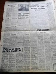 Zafer Gazetesi - 12 Şubat 1952 - Haysiyet Divanı Kararları Yazan Mümtaz Faik Fenik Köşe Yazısı - İngiltere Kraliçesi Elizabeth Celal Bayar'ın Taziyesine Cevap Verdi - Cumhurbaşkanı Celal Bayar İngiliz Kralı Cenaze Törenine Bizzat İştirak Etmek İçin Londra'ya Gidiyor - Lizbon Konferansı Askeri Şefler Dün Toplandılar - Birleşik Amerika Ankara Büyükelçisi Mac Ghe'nin İstanbul'daki Beyanatı - Beşiktaş'ın Fenerbahçe'yi 1 0 Yendiği Maçta Beşiktaş Kalecisinin Bir Kurtarışı Fotoğraf - Ege Sel Gölgesinden Dün Gelen Haberler - Kızıltoprak Cinayetinin Yeni Safhası - Rengarenk Kağıtlar Yazan Kathleen Winsor Yazı Dizisi - Galata Ve Galata Krallığı Hikayesi Yazan Profesör Doktor Hamit Sadi Selen - Köy Enstitülerinin Yönetmeliğinde Tadilat - Amerika'dan Yeni Bir İlaç Partisi Geliyor - Gök Şeytanları Anlatan Ross Carter Yazı Dizisi - Genç Osman Faciası Yazan Zuhuri Danışman Yazı Dizisi - Wacker Futbol Takımı Antrenörü Ve Türk Futbolu - Ankara İstanbul İzmir Radyosu Programı - Kafkas Arslanı Şamil