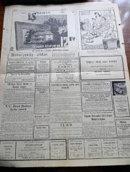 Zafer Gazetesi - 12 Şubat 1952 - Haysiyet Divanı Kararları Yazan Mümtaz Faik Fenik Köşe Yazısı - İngiltere Kraliçesi Elizabeth Celal Bayar'ın Taziyesine Cevap Verdi - Cumhurbaşkanı Celal Bayar İngiliz Kralı Cenaze Törenine Bizzat İştirak Etmek İçin Londra'ya Gidiyor - Lizbon Konferansı Askeri Şefler Dün Toplandılar - Birleşik Amerika Ankara Büyükelçisi Mac Ghe'nin İstanbul'daki Beyanatı - Beşiktaş'ın Fenerbahçe'yi 1 0 Yendiği Maçta Beşiktaş Kalecisinin Bir Kurtarışı Fotoğraf - Ege Sel Gölgesinden Dün Gelen Haberler - Kızıltoprak Cinayetinin Yeni Safhası - Rengarenk Kağıtlar Yazan Kathleen Winsor Yazı Dizisi - Galata Ve Galata Krallığı Hikayesi Yazan Profesör Doktor Hamit Sadi Selen - Köy Enstitülerinin Yönetmeliğinde Tadilat - Amerika'dan Yeni Bir İlaç Partisi Geliyor - Gök Şeytanları Anlatan Ross Carter Yazı Dizisi - Genç Osman Faciası Yazan Zuhuri Danışman Yazı Dizisi - Wacker Futbol Takımı Antrenörü Ve Türk Futbolu - Ankara İstanbul İzmir Radyosu Programı - Kafkas Arslanı Şamil