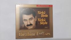 İBRAHİM TATLISES TÜRKÜ SÖYLE TÜRKÜ DİNLE  CD   JELATİNLİ