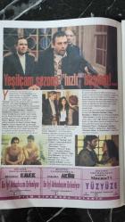 HAFTALIK ANTRAKT SİNEMA GAZETESİ -- 21 -- 27 KASIM 1997 -- EN İYİ ARKADAŞIM EVLENİOR ; JULIA ROBERTS , DERMOT MULRONEY , CARMERON DİAZ , RUBERT EVERETT , PHİLİP BOSCO , EMMET WALSH -- ANACONDA ; SOLUĞUNUZ KESİLECEK , JENNIFER LOPEZ , ICE CUBE , JON VOIGHT , ERIC STOLIZ , JONATHAN HYDE -- JEANNE TRİPPLEHORN -- JENERİK ; BİR DOSTA MEKTUP -- DANNY DE VİTO -- STEVE MARTİN -- MORGAN FREEMAN -- WOLFGANG PETERSEN -- YEŞİLÇAM SEZONA HIZLI BAŞLADI ; MUSTAFA ALTIOKLAR - İSTANBUL KANATLARIMIN ALTINDA -- EŞKİYA ; ŞENER ŞEN , UĞUR YÜCEL  -- YÜZYÜZE ; JOHN TRAVOLTA , NİCOLAS CAGE , JOAN ALLEN , GİNA GARSHON , ALESSANDRO NİVOLA , NİCK CASSAVETES , DOMİNİQUE SWAAAİN ,-- BALIKLAR VE RÜYALAR ; DAVİD ARQUETTE , BRAD HURT , CATHY MORİARTY , KATHRYN ERBE , PATRİCK MCGAW , J.E. FREEMAN -- BİR ZAMANLAR AMERİKA ; ROBERT DE NİRO , JAMES WOODS , ELİZABETH MCGOVERN , TREAT WİLLAMS , TUESDAY WELD , BURT YOUNG , DANNY AİELLO , WİLLİAM FORSYTH -- UFUK FACİASI ; UÇSUZ BUCAKSIZ BİR BOŞLUK ..