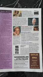 HAFTALIK ANTRAKT SİNEMA GAZETESİ -- 21 -- 27 KASIM 1997 -- EN İYİ ARKADAŞIM EVLENİOR ; JULIA ROBERTS , DERMOT MULRONEY , CARMERON DİAZ , RUBERT EVERETT , PHİLİP BOSCO , EMMET WALSH -- ANACONDA ; SOLUĞUNUZ KESİLECEK , JENNIFER LOPEZ , ICE CUBE , JON VOIGHT , ERIC STOLIZ , JONATHAN HYDE -- JEANNE TRİPPLEHORN -- JENERİK ; BİR DOSTA MEKTUP -- DANNY DE VİTO -- STEVE MARTİN -- MORGAN FREEMAN -- WOLFGANG PETERSEN -- YEŞİLÇAM SEZONA HIZLI BAŞLADI ; MUSTAFA ALTIOKLAR - İSTANBUL KANATLARIMIN ALTINDA -- EŞKİYA ; ŞENER ŞEN , UĞUR YÜCEL  -- YÜZYÜZE ; JOHN TRAVOLTA , NİCOLAS CAGE , JOAN ALLEN , GİNA GARSHON , ALESSANDRO NİVOLA , NİCK CASSAVETES , DOMİNİQUE SWAAAİN ,-- BALIKLAR VE RÜYALAR ; DAVİD ARQUETTE , BRAD HURT , CATHY MORİARTY , KATHRYN ERBE , PATRİCK MCGAW , J.E. FREEMAN -- BİR ZAMANLAR AMERİKA ; ROBERT DE NİRO , JAMES WOODS , ELİZABETH MCGOVERN , TREAT WİLLAMS , TUESDAY WELD , BURT YOUNG , DANNY AİELLO , WİLLİAM FORSYTH -- UFUK FACİASI ; UÇSUZ BUCAKSIZ BİR BOŞLUK ..