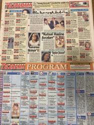 SABAH MELODİ GAZETESİ VE SABAH TELERAMA GAZETESİ KADINLARA ÖZEL - 18 Ağustos 1994 -Karikatürler-Walt Disney/Boncuk-Mort Walker-Dick Browne/Bizim Aile-Tom Armstrong/Marvin-Graham Allen-John Dodd/Kral Kedi-Süleyman Turan/Dön Artık-Astroloji-Bülent Kısa-Klinik-Meltem Pusat-Telerama Programı-Sabah Filmleri-Öğlen Filmleri-Akşam Filmleri-Erdoğan Sevgin-Ali Öztük-Fikret Hakan-Lale Mansur-Elif Dağıstanlı-A Takımı-Savaş Ay-Tarkan-Bu Gece Mevlit Kandili-Nevin Sungur-Akrep Nalan-Ahmet Kaya-İbrahim Tatlıses-Kemal Sunal-Perihan Savaş-Müge Akyamaç-Ali Şen-Devlet Bakanı Yıldırım Aktuna-Perihan Savaş-Keriz-Serap Ezgü-Haluk Ertem-Hüner Coşkuner-Sega-Conan-Sarda Bisiklet-Alo Zeynep Abla-Kastamonu Cide-Oya Foster-Yazevi-Yıldız Kenter-Müşfik Kenter-Şükran Güngör-Kadriye Kenter-Atacan Arseven-Mehmet Birkiye-Şükran Güngör-hayat devam ediyor-Engin Çağlar-Neşe Aksoy-Turgut Özatay—yetim--bez bebek-kanunsuz silahşör-kutsal hazine avcıları-Nancy Aglet-Hülya Koçyiğit-Jessica Lange-Anthony Perkins-Steven Speilber