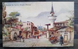 PC.1113 İSTANBUL ÜSKÜDAR SOAKA GÖRÜNÜMÜ OSMANLI DÖNEMİ POSTA KARTLARI EDİTÖR E.F.ROCHAT N.551