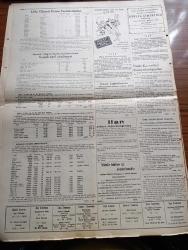 Hürses Gazetesi - 14 Temmuz 1953 - Başbakan Adnan Menderes Dün Mecliste Hükümetin Mesken Politikasını İzah Etti - Emlak Kredi Bankası Kanunu Değişti Banka 600 Milyon Tahvil Çıkarabilecek - İngiltere Mısır'a Bir Ültimatom Verdi - Millet Partisi Kapama Kararına Karşı Dün İtiraz Etti - Rus Notasına Cevabımız Dün Gece Verildi - İngiltere Dışişleri Vekili Anthony Eden İyileşiyor - PTT Kuruluş Kanunu Mecliste Kabul Edildi - Galatasaray Lisesinden Yetişenler İzmir'de Toplandı - Siyasi Partiler Nasıl Doğarlar ve Nasıl Ölürler Yazan İsmail Hakkı Baltacıoğlu - Sanat Ve İnsanlar Memleket Saat Ayarı - Abant Gölü Ve Yolculuğu Yazan Selami Erkut - Amerikan Demokrat Parti Lideri Stevenson Doğu Berlin'lileri Övüyor - Mao Zedung Hapishaneleri Yazan Seyfettin Turhan Yazı Dizisi - Nurenberg Hikayeleri Gobbels'in Muavini Hans Friçe'nin Hatıraları Yazı Dizisi - Futbolda Transfer Dedikoduları - Fenerbahçe kalecisi Şükrü Ersoy - Atatürk Çiftliği Bira Parkı Saz Evi- Ankara Radyosu Programı - Bulmaca