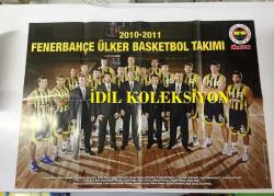 FENERBAHÇE BASKETBOL TAKIMI 2010-2011 SEZONU KADROSUNUN POSTERİ, FENERBAHÇE ÜLKER, ORİJİNAL BASKI  - 67 x 48 cm EBADINDA - MILAN VOJVODIC - DAMIR MRSIC - NEVEN  SPAHİJA - ERTUĞRUL ERDOĞAN - SAMİR SELESKOVİC - ÖMER ONAN - ROKO LENİ UKIC - ERBİL EROĞLU - EMİR PRELDZİC - MİRSAD TÜRKCAN - GASPER VIDMAN - ENGİN ATSÜR - CAN MAXIM MUTAF - LYNN TERENCE GREER - TARENCE ANTHONY KINSEY - MARKO TOMAS - DARJUS LAVRINOVIC - OĞUZ SAVAŞ - KAYA PEKER