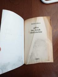 GİTTİN TAŞ ATARAK DENİZLERİME (ŞAİR İLHAN GEÇER'E İMZALI)