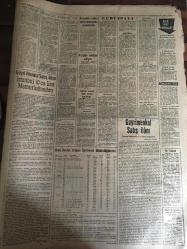 YENİ SABAH GAZETESİ 1 ŞUBAT 1964 YIL :26 SAYI :8941---Rusya Kıbrıs için bize  nota verdi--Vergi zamlarından orta sınıf  ve köylü müteessir olmayacakmış ---Rumlar sabotaj için hazırlıklar  yapıyor --CHP Grubu vergi zammı istemiyor --Akıl hastası ,bir hocayı öldürdü ---Doğu illerine  kar yağıyor ---Gümüşpala erken seçim istiyor ---Doğu illerine kar yağıyor --Burdur da deprem ---Kıbrıs ın yarını : Siyavuşgil ---Ankara Ticaret Odası vergilerin  teşhiri aleyhinde rapor verdi ---Sinema :Aşka Davet ,Düşman Generali ,Sürgün Yolu ---Amerika asker çıkarmasına tereddütlü --Araplar endişe ediyor ---İlk defa olarak 72 memleketin iştiraki ile yapılacak 1966: Dünya Kupası Eleme Maçları Belli Oldu ---Galatasaray ,Mithatpaşa da İst.Spor ile oynuyor --Ordu Takımımız Irak  a 2-1 yenildi --Bir deniz subayı Atlantik te  kayboldu --Eskişehir de bir kişi daha  tevkif edildi --
