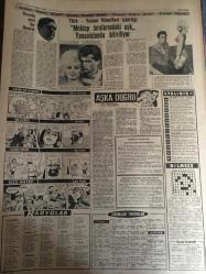 YENİ SABAH GAZETESİ  16 AĞUSTOS 1963 YIL :26 SAYI :8772--Haydarpaşa da dinamit ,Kadıköy de gaz tüpü patladı ,4 ölü 7 yaralı var ---3 lider bugün ikinci defa toplanıyor --Tren soygunu ile ilgili yedi kişi tevkif edildi ---Hükümet ,Örfi İdarenin Uzatılmasına Karar Verdi --Kafasına kalas vurup öldürdü ---Karı -kocalarının kulaklarını  fareler yedi ---Kesik elli Emine ye bir  katil  talip oldu ---Kongo da ordu dün idareyi ele aldı ---Ateş püsküren vekil :Siyavuşgil ---Balıkçıların ağına denizaltı takıldı ---Hapisten çıktıktan sonra 2 saat sonra suç işledi ---Beşinci defa ikiz doğurdu ---Türk -Yunan filmciler işbirliği : Mektep sıralarındaki aşk Yunanistan da bitiriliyor ---Yedi sıklette  finallere giriyoruz --Galatasaray Avrupa da Monaco ile karşılaşacak ---Galatasaray Beylerbeyini zor yendi :1-0 --Kılıç a göre ,Galatasaray yine 4-2-4 oynayacak --Fenerbahçe de kadroyu dörtlü komite yapacak ---Serbest  giriş kartları  işi yine çıkmaza girdi ---Bir petrol damarı daha bulundu --