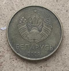 Belarus 10 Kopek  2009	Bakır-pirinç alaşımlı kaplı çelik
