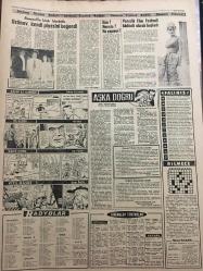 YENİ SABAH GAZETESİ 4 EYLÜL 1963-Cafer ile Hürmüz,Altan Erbulak-Hıfzı Oğuz Bekata çeşitli iç meselelerden yorulmuş --Harp Okulu Öğrencileri Kanunlar Himayesinde ---Dostunu da otel kasasında soydu --İzmir de esrarengiz bir hadise --Üsküdar  a giderken şarkısını meşhur eden Eartha Kitti mesleği için eşinden ayrılıyor --Tahkikat komisyonu  her gün çalışacak ---Üsküdar Valisi : Siyavuşgil ---Milli Eğitim Bakanı :5 Yılda 3 bin Öğretmen Yetiştirilecek Dedi --Ruslar K.Çin e Yapılacak Taarruza Kendilerine Yapılmış Addedecek---Ustinov ,kendi piyesini beğendi --Venedik Film Festivali Hadiseli Olarak Başladı ----Sabık İran Başbakanı Zahidi öldü --Şah ,Süreyya yı  tehdit etmiş --Bir otobüs uçuruma  yuvarlandı 1 ölü 10 yaralı var --Galatasaray -Ferençvaroş maçı ileri bir tarihe  bırakıldı --Amatör  Milli Takımımız Napoli için Cuma Günü Ankara da Kampa Giriyor --Fenerbahçe Başkentte G.Birliği ile Oynuyor ---İzmir de bayanlar maçlara ücretsiz olarak girecekler ---