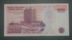 7 Emisyon F 03 seri 20 Bin Lira Çil