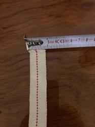 Gaz Lambası Fitili 5 adet...  uzunluk 17 cm en: 2cm.