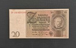 LOT.9 » Almanya 20 Mark 1929 ÇİL ALTI